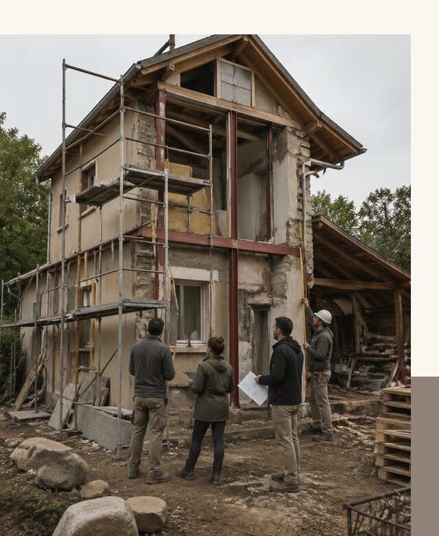 Реконструкция загородного дома под ключ в Стрежевом от бюро